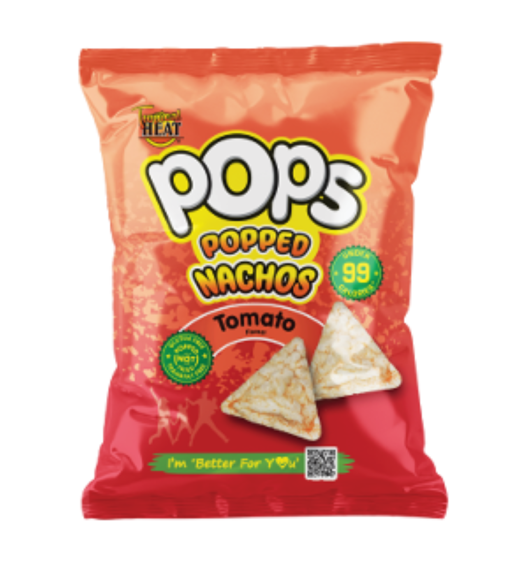 POPPED NACHOS TOMATO 120G